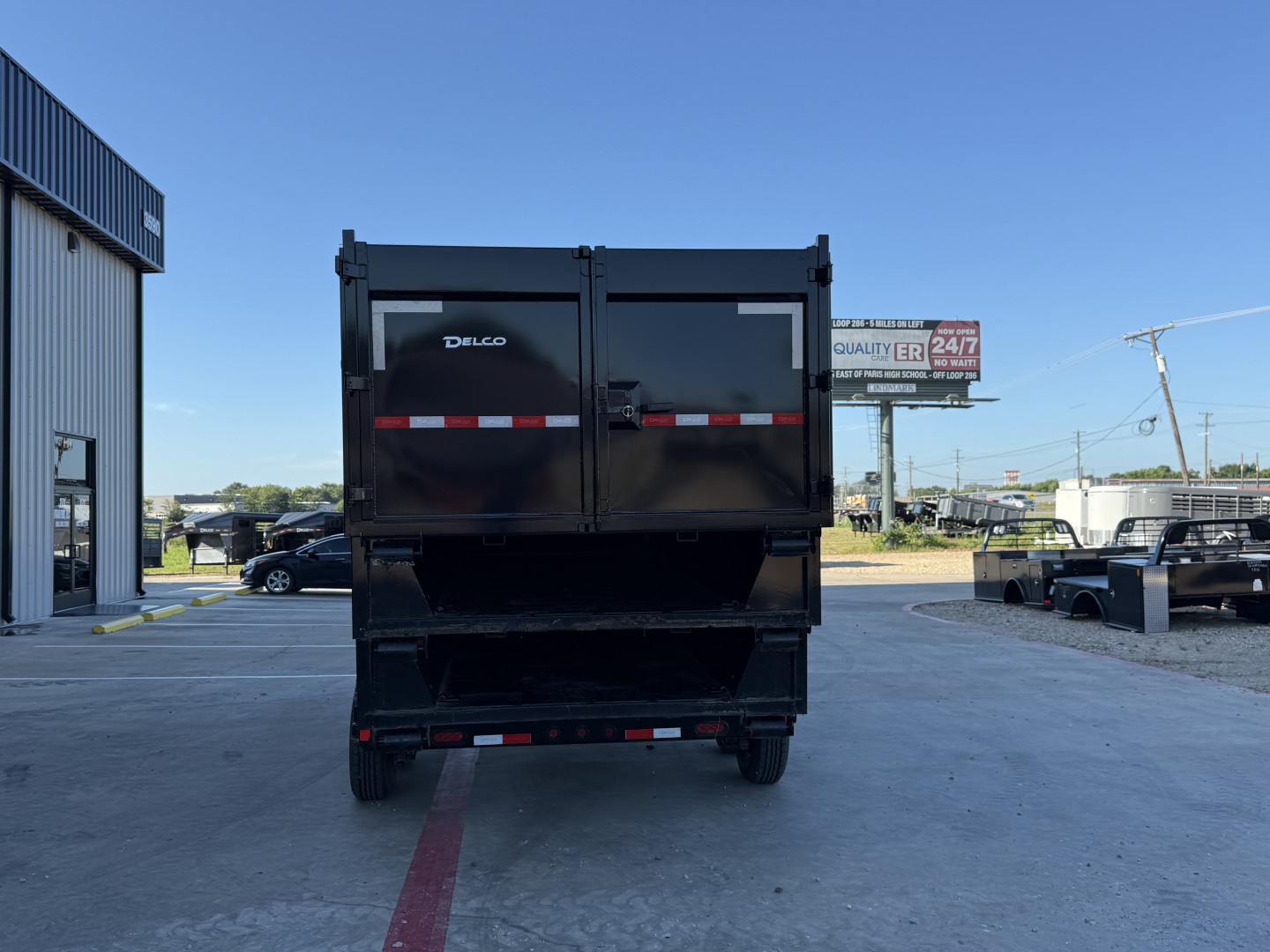 New 2025 Delco Trailers R314 83x14 Dump Roll Offs w/ 3 Bins 14k GVWR
