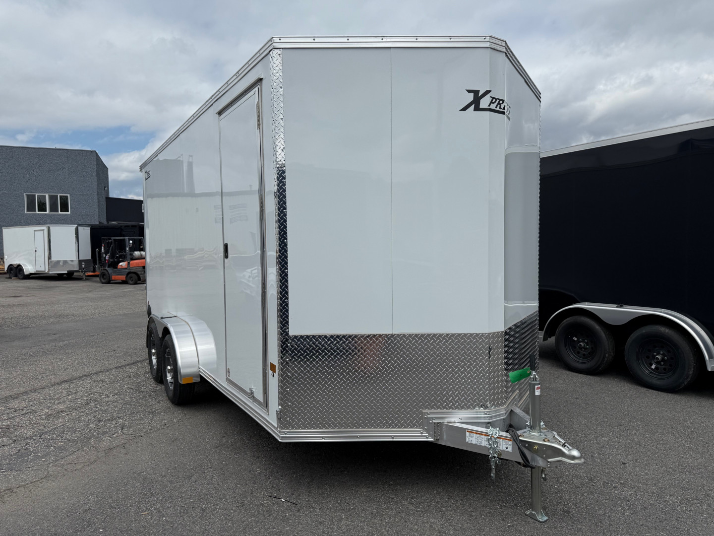 New 2026 ALCOM 7.4X16 Cargo / Enclosed Trailer