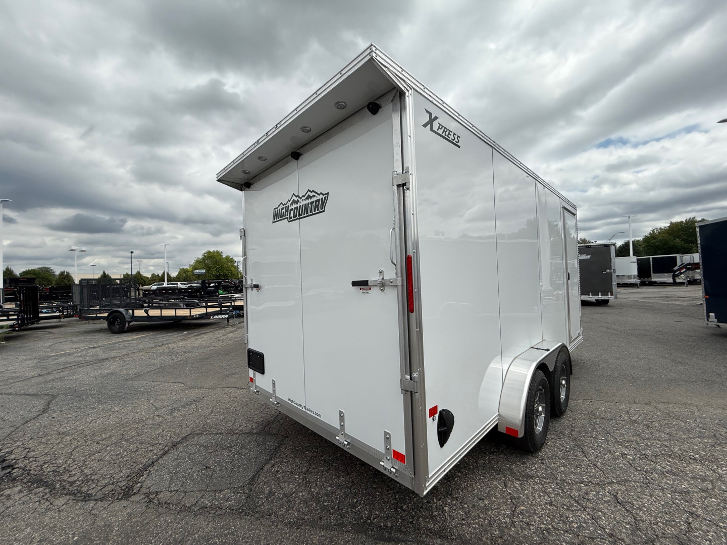 New 2026 ALCOM 7.4X16 Cargo / Enclosed Trailer