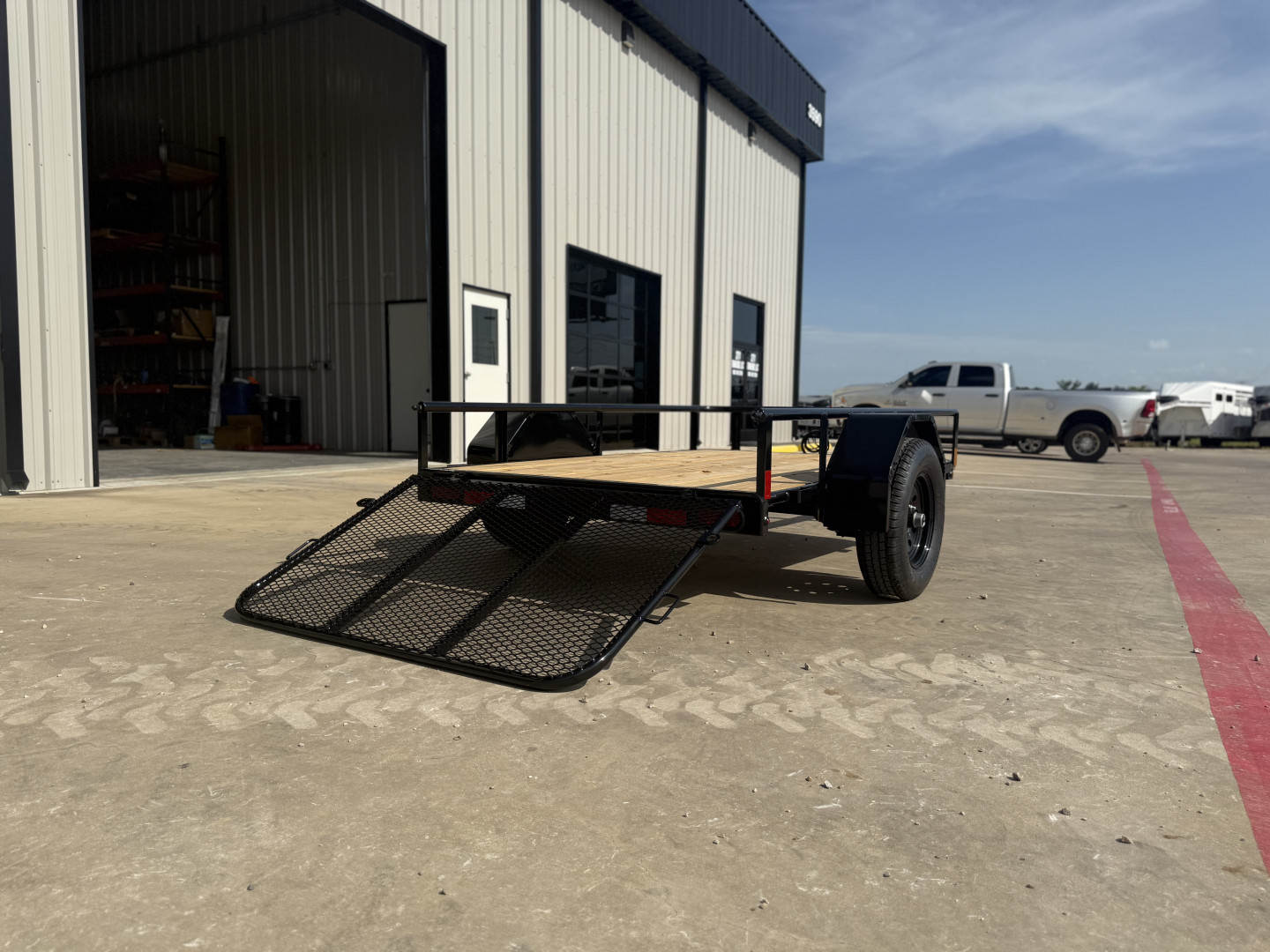 New 2025 Delco Trailers U008 Utility Trailer 40547