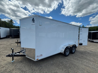 New 2025 Spartan 7X14 +2ft V-nose/6'6  interior height /Barn Door/. 030 Exterior - 7000GVW