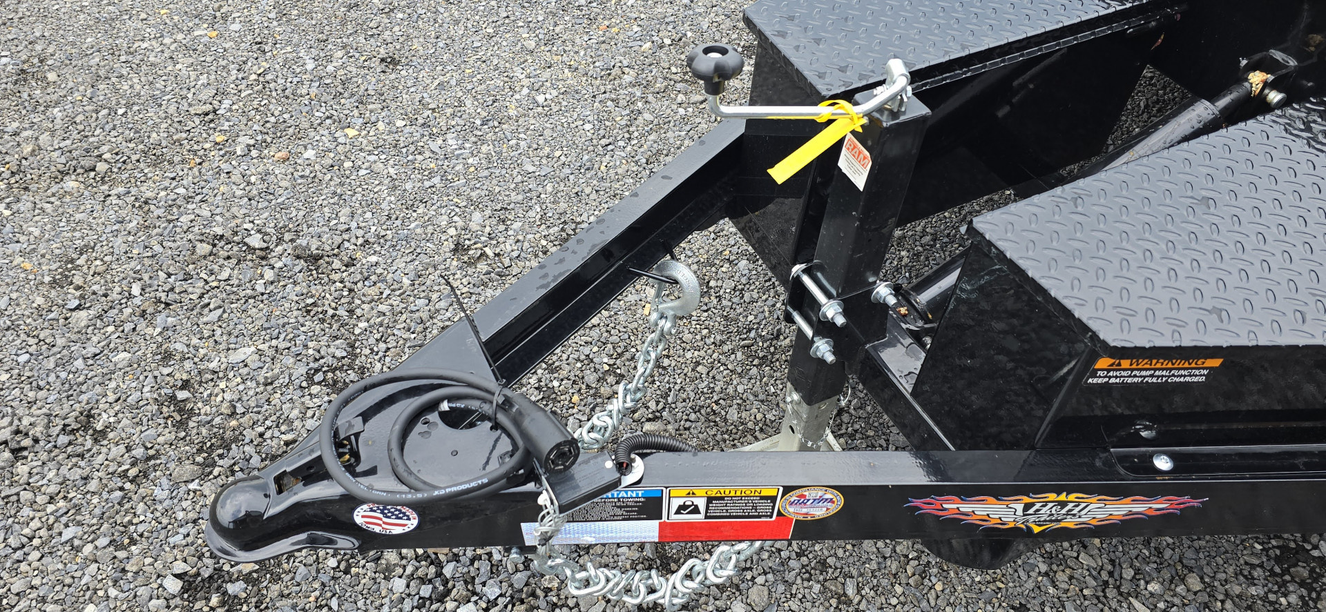 New H&H Electric Tilt Speed Loader / 9.9K GVWR / 82"x22'