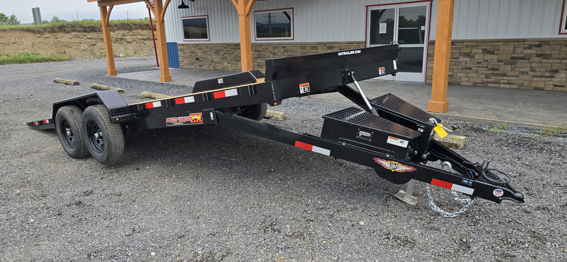 New H&H Electric Tilt Speed Loader / 9.9K GVWR / 82"x22'