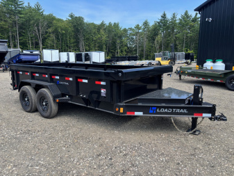 New 2026 Load Trail 7x14 Dump Trailer-HD / 24  Sides/ 10  I beam frame/ Tarp kit & Ramps - 14k GVW