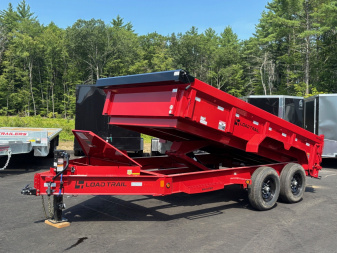 New 2026 Load Trail 7x14 Dump Trailer-HD / 24  Sides/ 10  I beam frame/ Tarp kit & Ramps - 14k GVW
