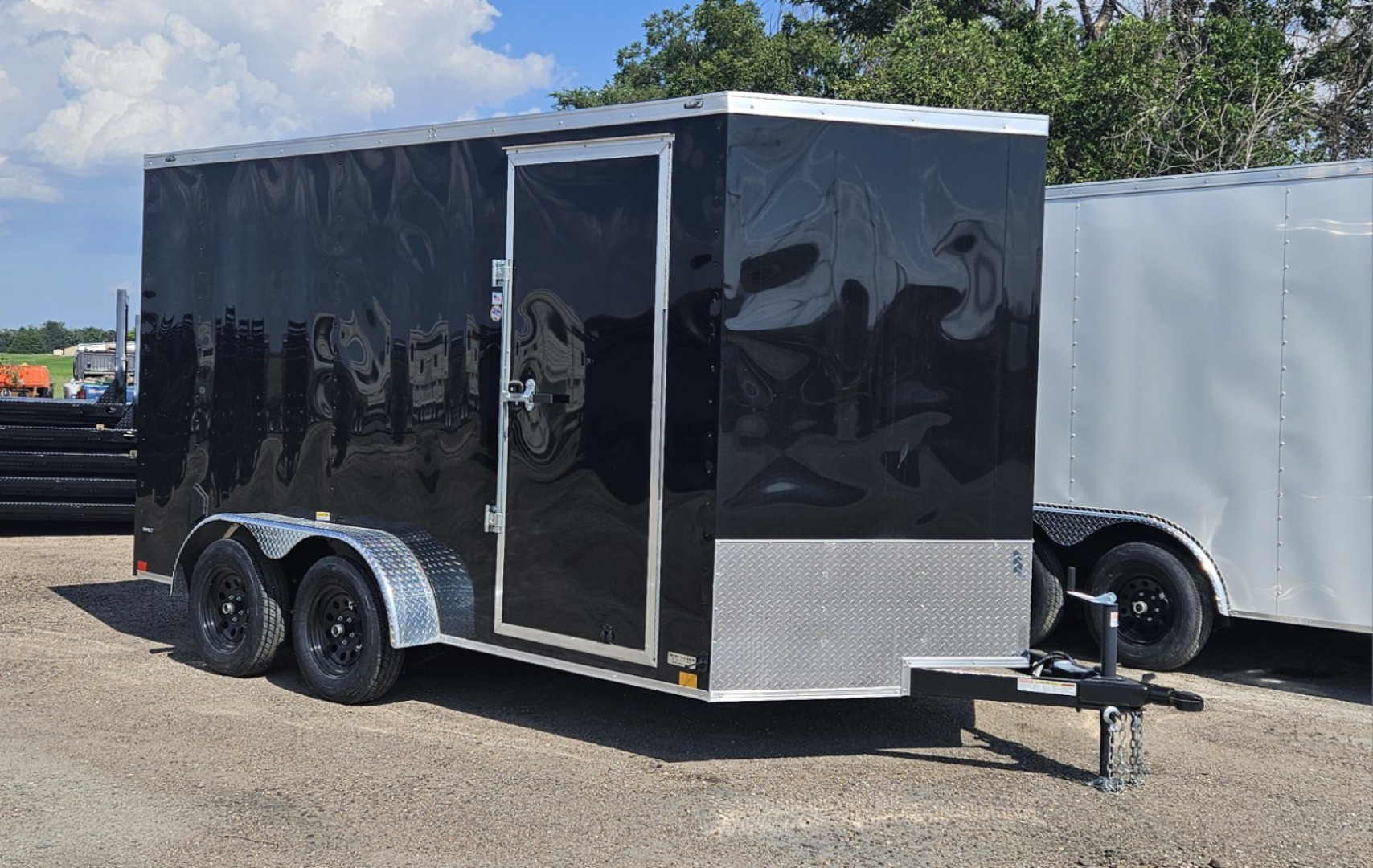 New 2025 STALLION MANUFACTURING LLC 7' x 14' Cargo / Enclosed Trailer