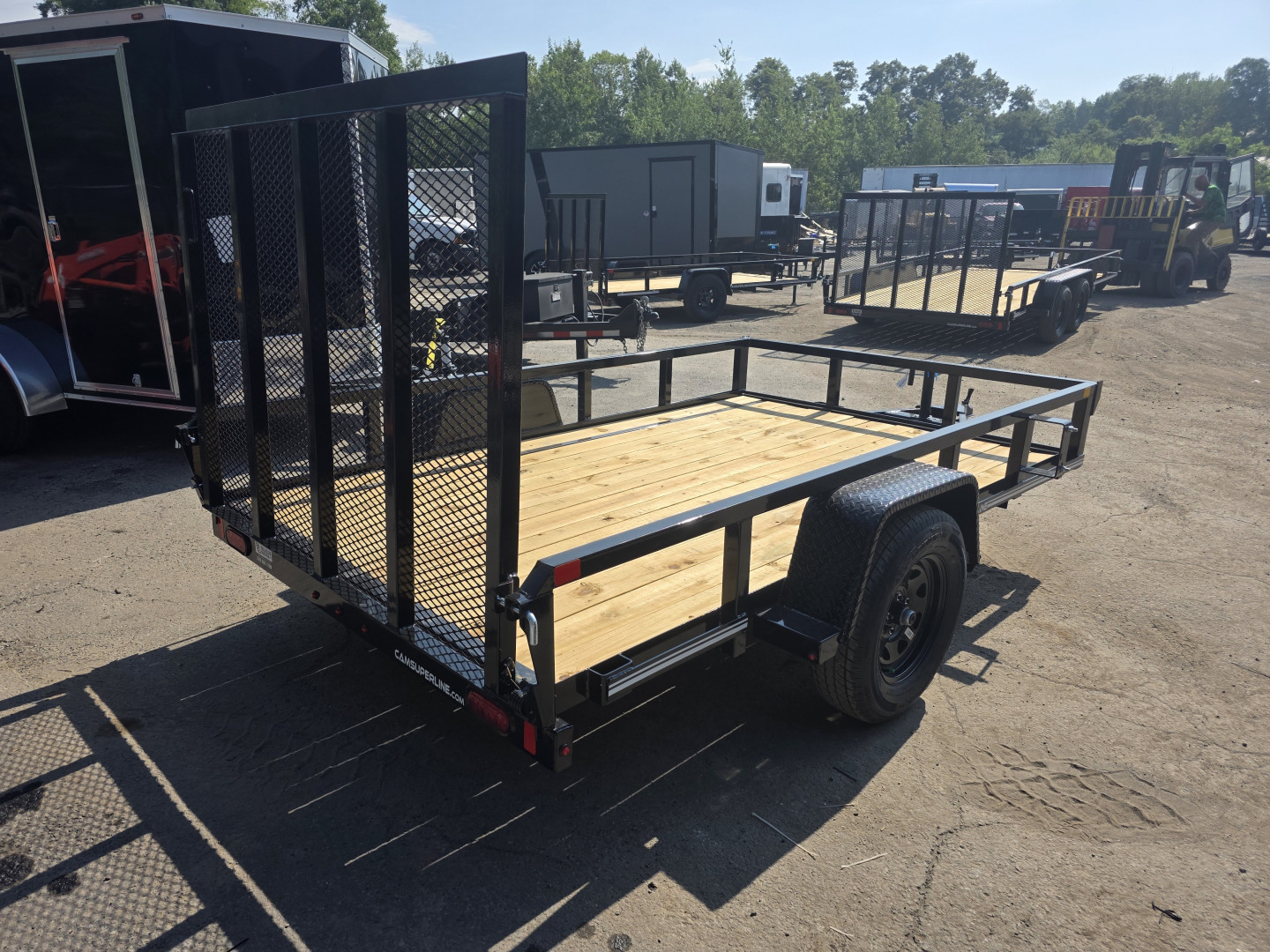 New 2025 Cam Superline 6X10 - TUBE TOP Utility Trailer