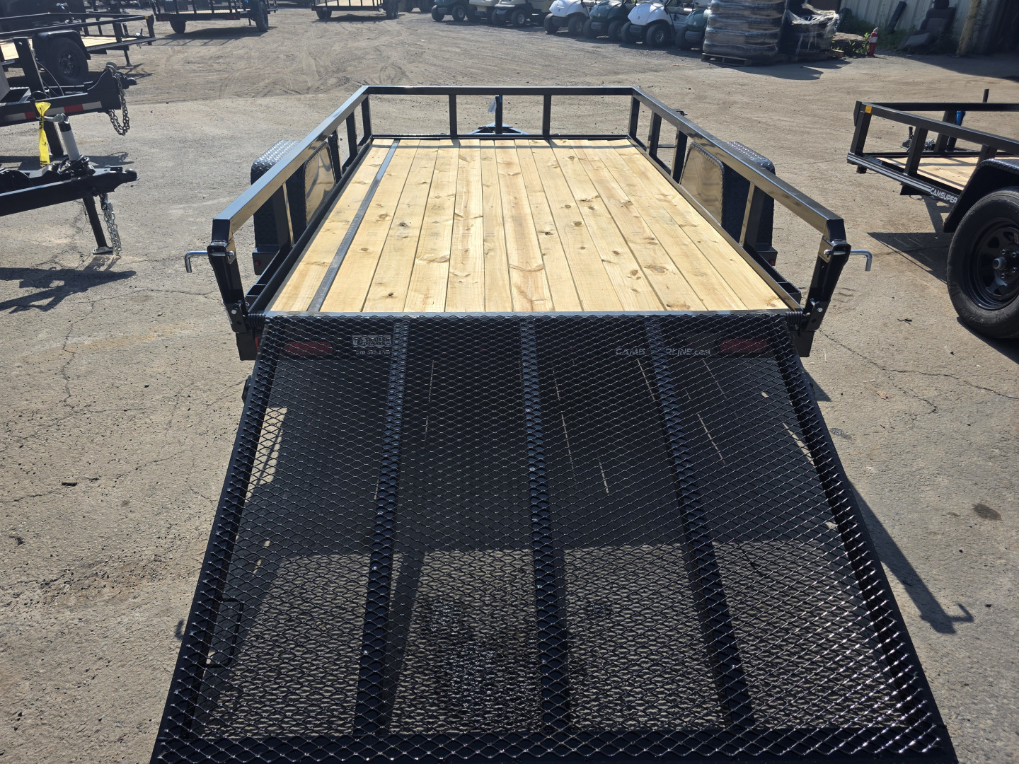 New 2025 Cam Superline 6X10 - TUBE TOP Utility Trailer