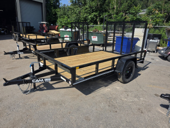 New 2025 Cam Superline 6X10 - TUBE TOP Utility Trailer