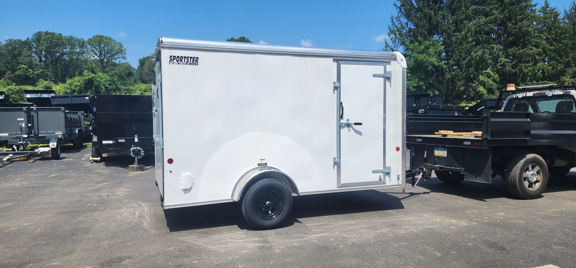 New 6 x 12 Car-Mate Sportster Cargo 3k