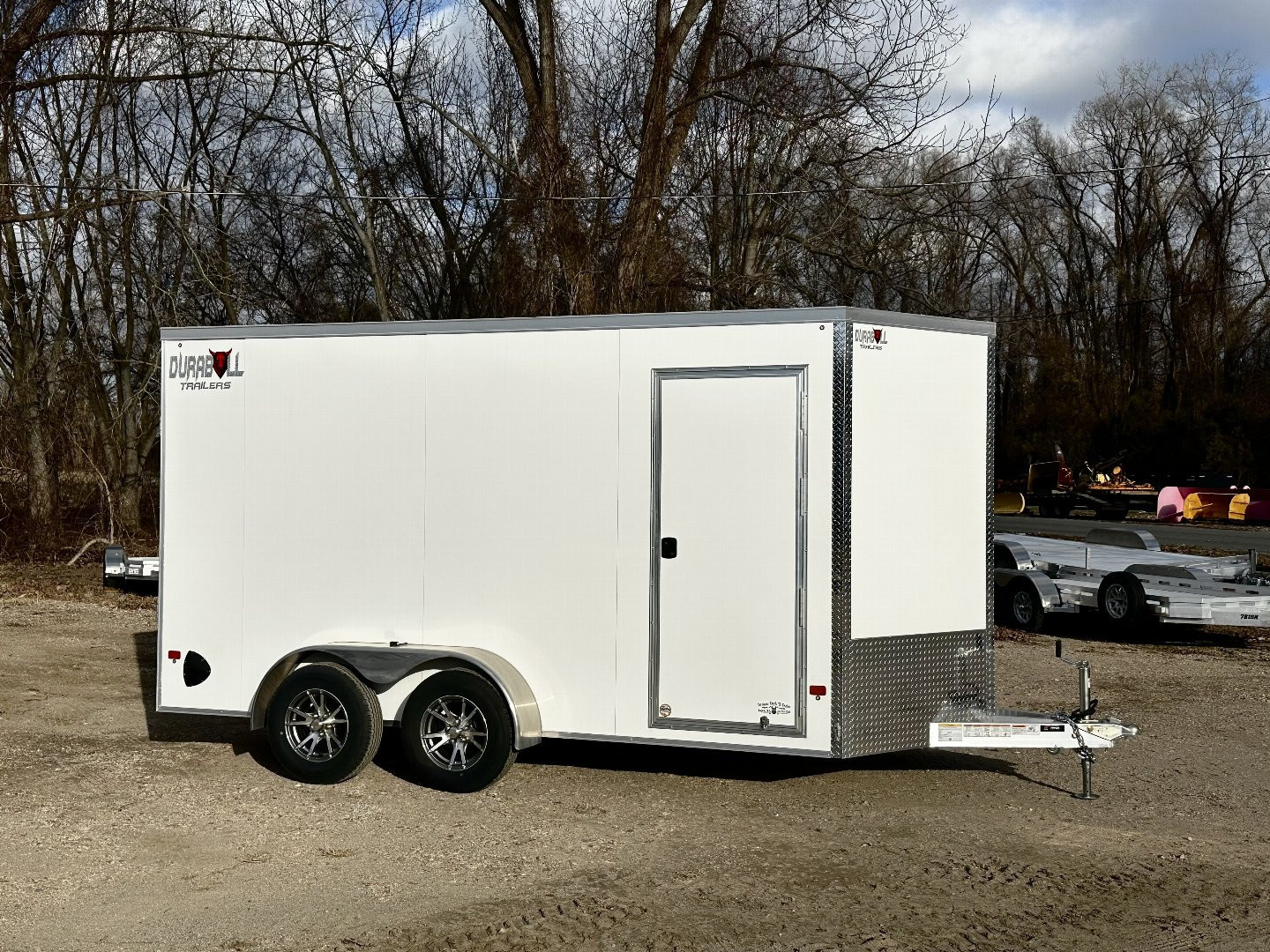 New 2026 Durabull 7x14 aluminum enclosed trailer