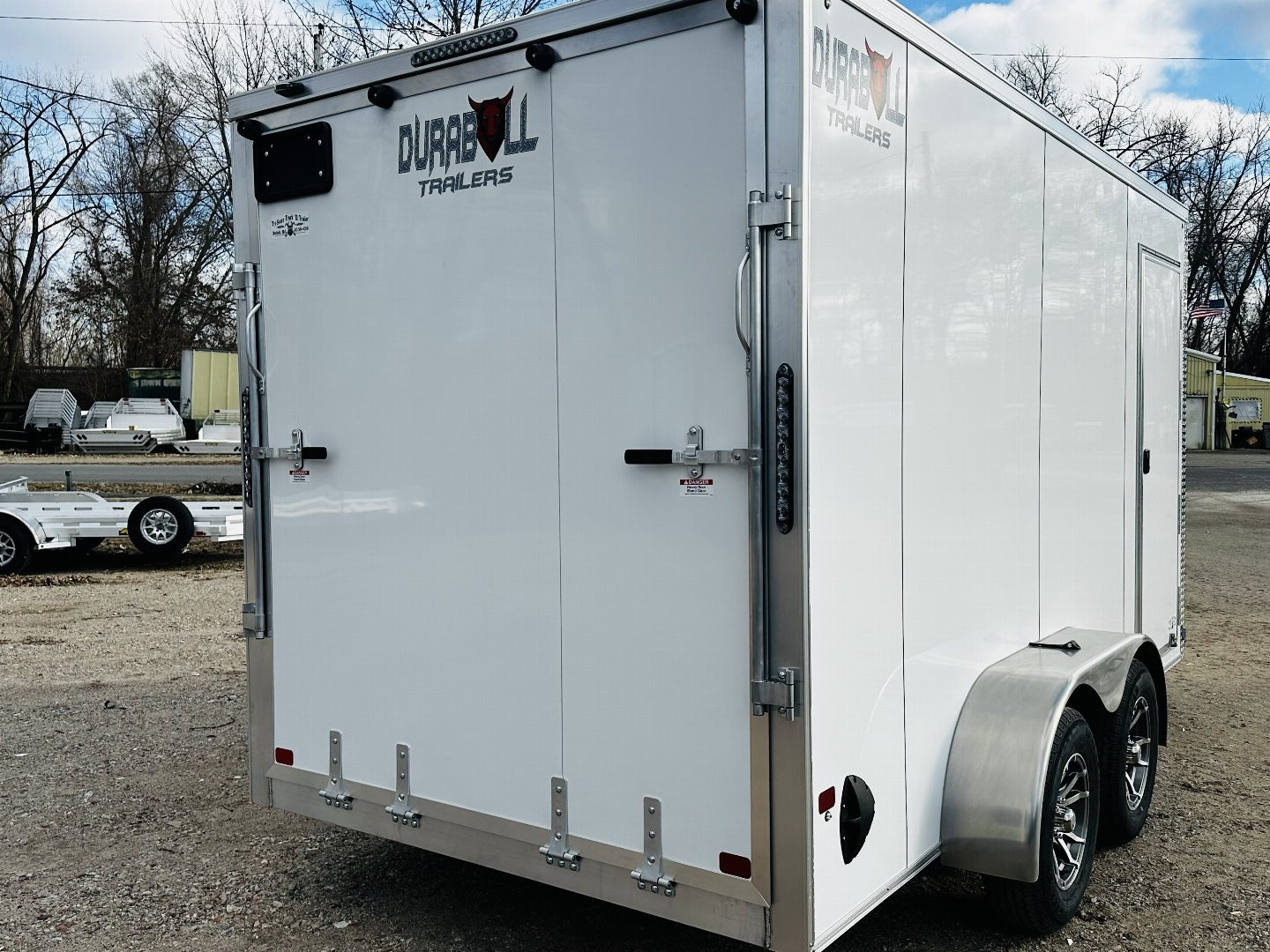 New 2026 Durabull 7x14 aluminum enclosed trailer