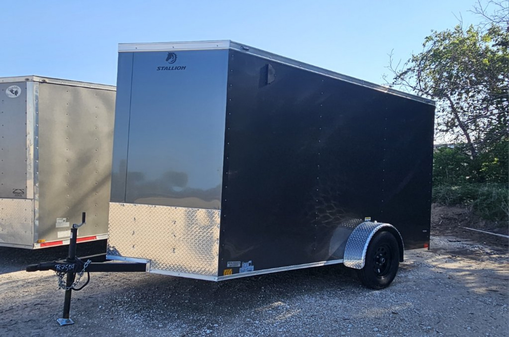 New 2025 Stallion Manufacturing LLC 6' x 12' Cargo / Enclosed Trailer