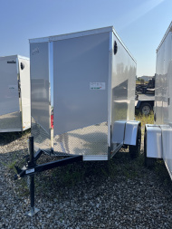 New 2026 US CARGO ENCLOSED ULAFT58SA 5X8 SA DOUBLE DOOR (GVW:2990) SILVER FROST