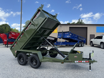 New 2026 PROSPECTOR LIGHT DUTY 5X10 7K TANDEM AXLE DUMP TRAILER WITH 2' WALLS