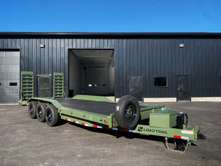 New 2026 Load Trail 7x22 Equipment Trailer/ CH Model / 8  I beam frame / Black PRO-Deck - 21k GVW