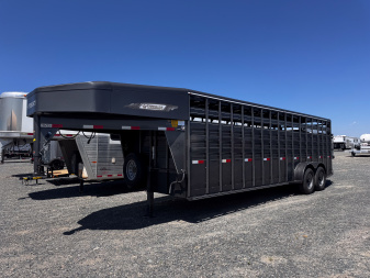 New 2025 Titan 24' Stock Trailer