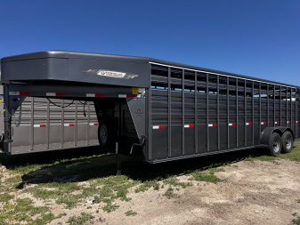 New 2025 Titan 24' Stock Trailer