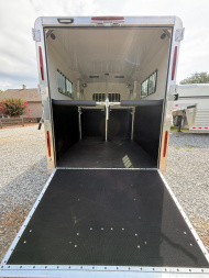 New 2025 Adam 2H Straight Load Jubilee Bumper Pull Horse Trailer
