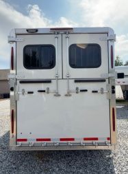 New 2025 Adam 2H Straight Load Jubilee Bumper Pull Horse Trailer