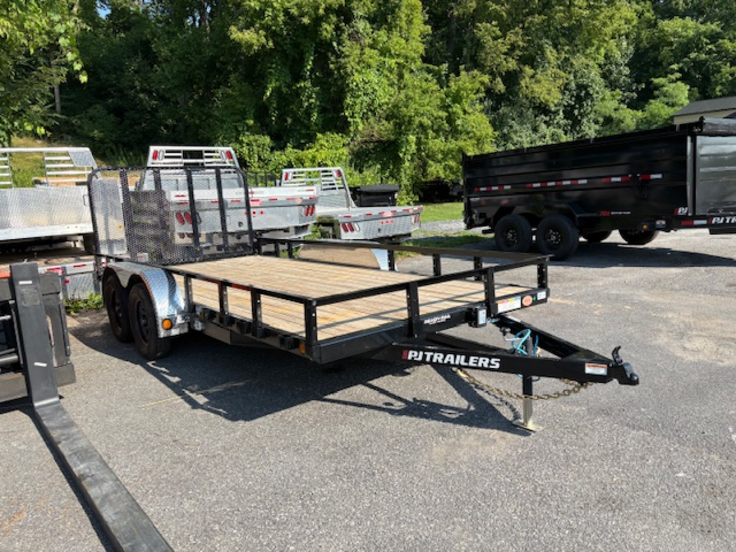 New 2026 PJ Trailers 83 in. Tandem Axle Channel Utility (UL) Utility Trailer