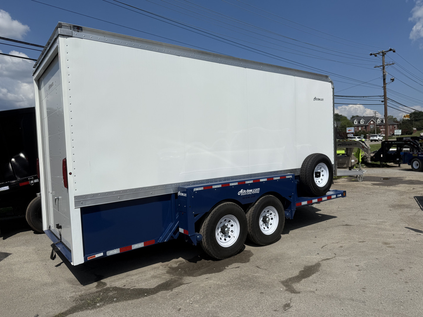 New 2026 Air Tow E16 XL CHARGER SPARE Equipment Trailer
