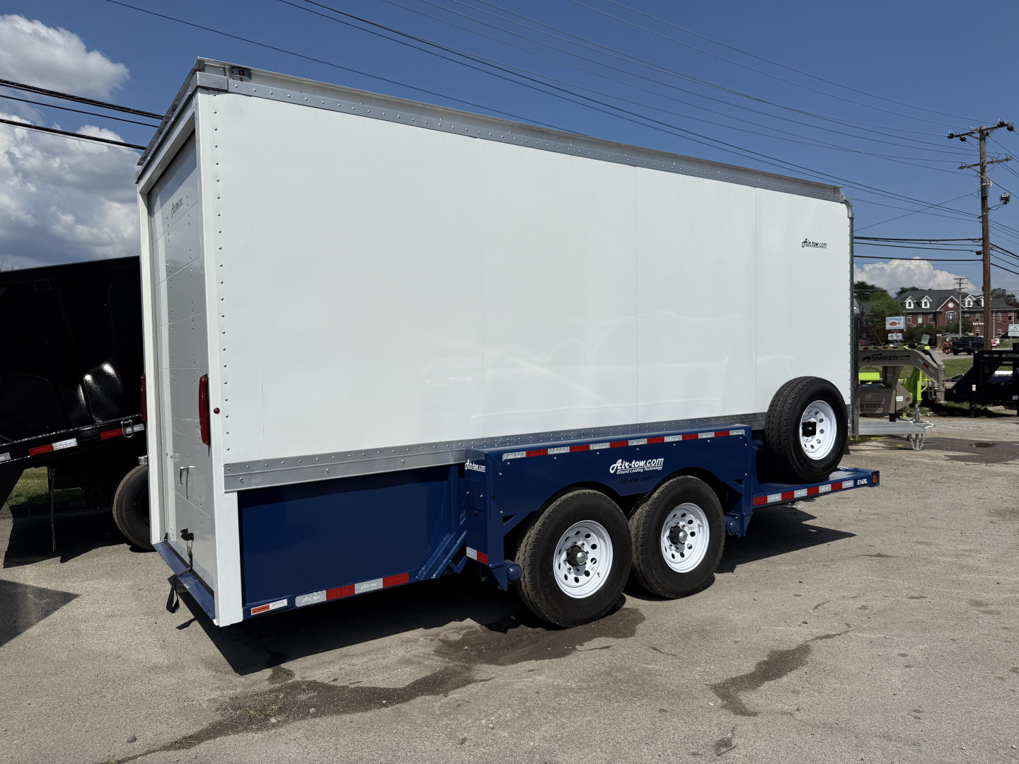 New 2026 Air Tow E16 XL CHARGER SPARE Equipment Trailer