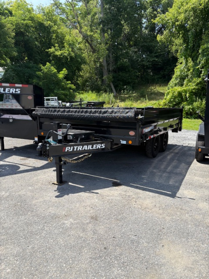 New 2025 PJ Trailers 96" x 14' D8 Dump Trailer