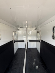 New 2026 Adam 2 Horse Straightload JuLite Bumper Pull Horse Trailer