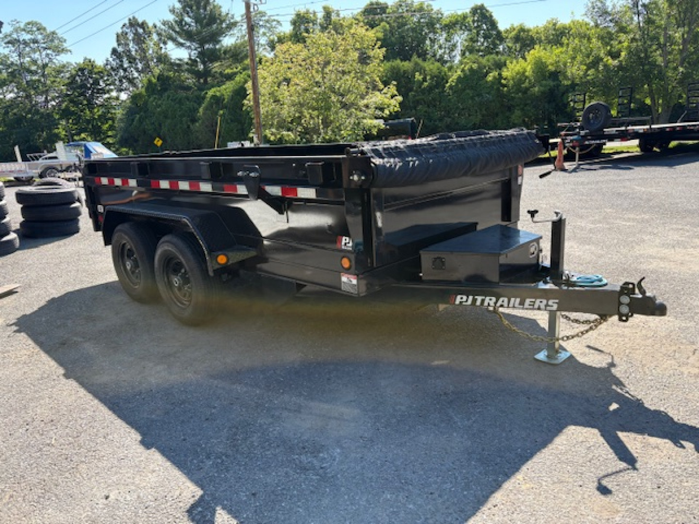 New 2026 PJ Trailers 72" x 12' D3 Dump Trailer