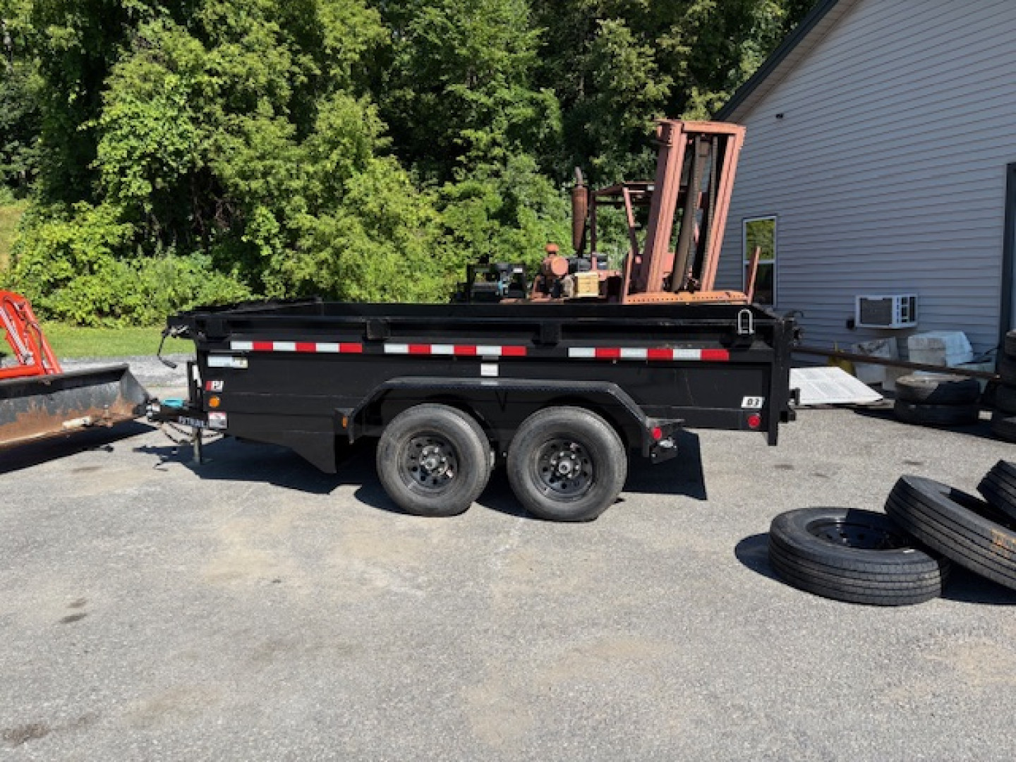 New 2026 PJ Trailers 72" x 12' D3 Dump Trailer