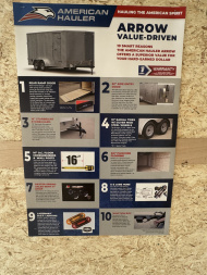 New 2026 American Hauler 102"X24' Enclosed Car Hauler