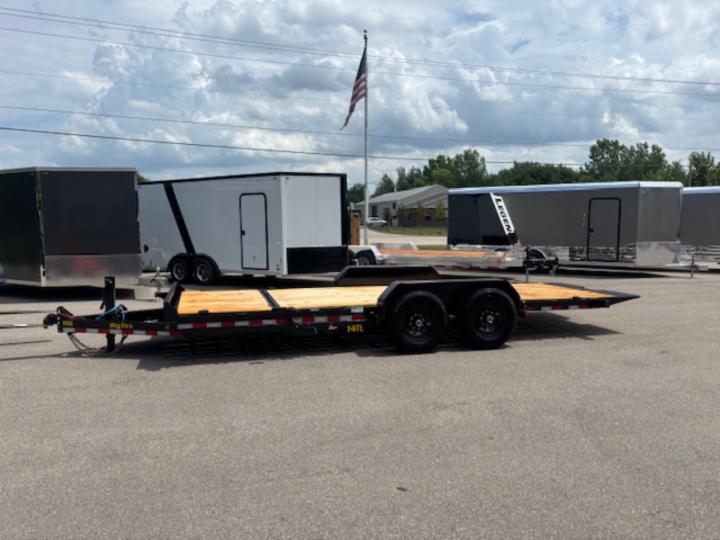 New 2026 Big Tex Trailers 7x20 Tilt Bed Equipment Trailer