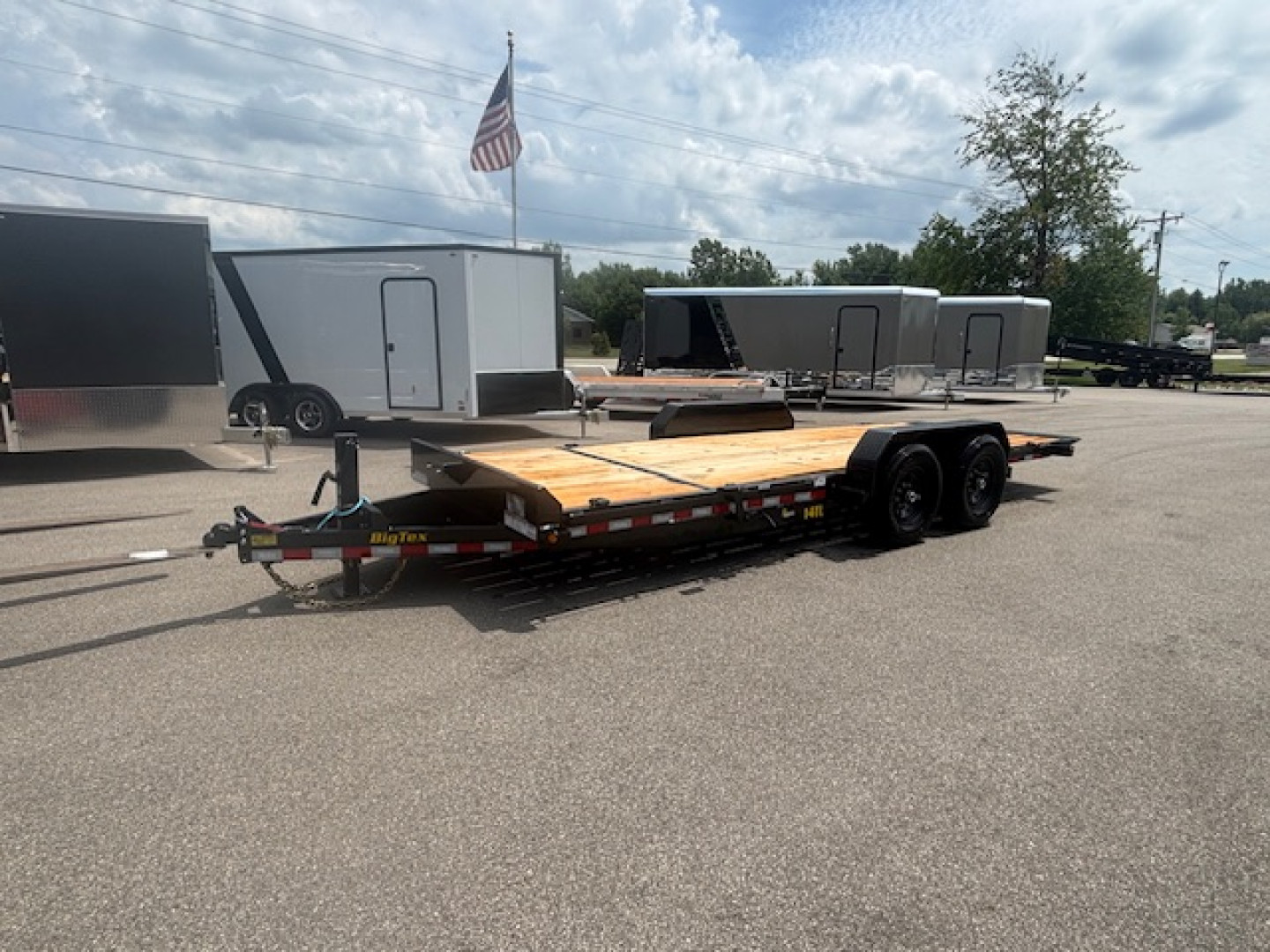New 2026 Big Tex Trailers 7x20 Tilt Bed Equipment Trailer