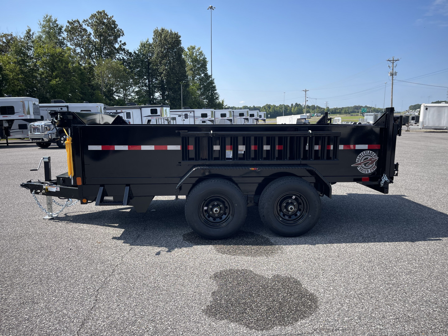New 2026 Homesteader Trailer 712-MX- 9950# GVWR Dump Trailer