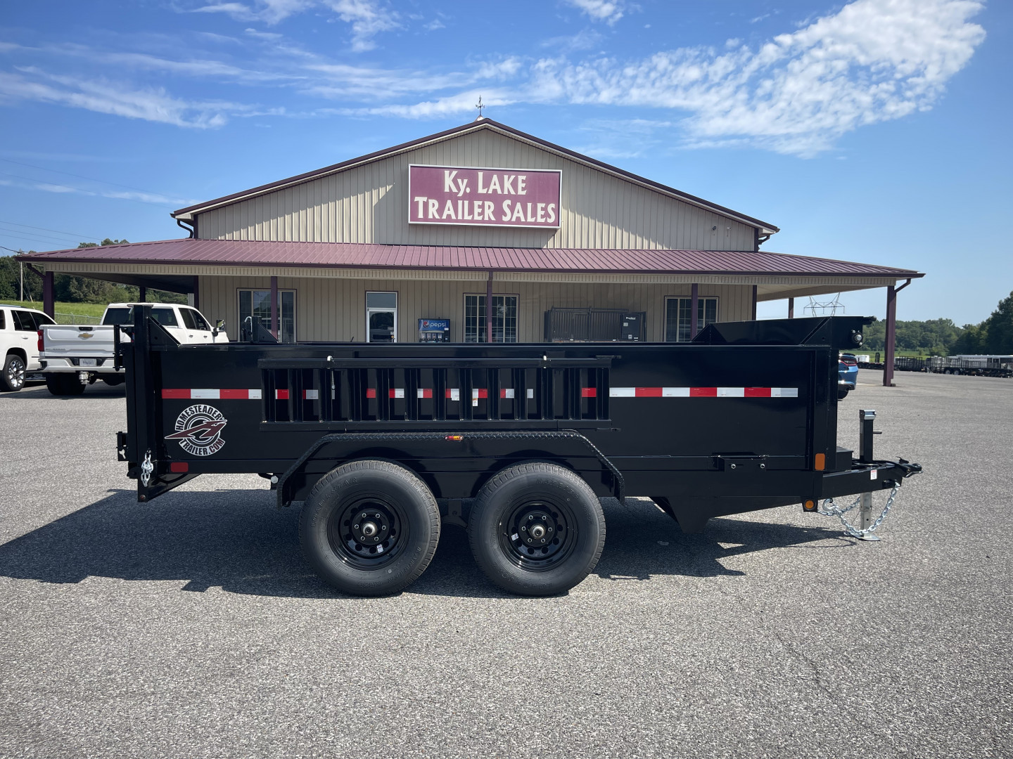 New 2026 Homesteader Trailer 712-MX- 9950# GVWR Dump Trailer