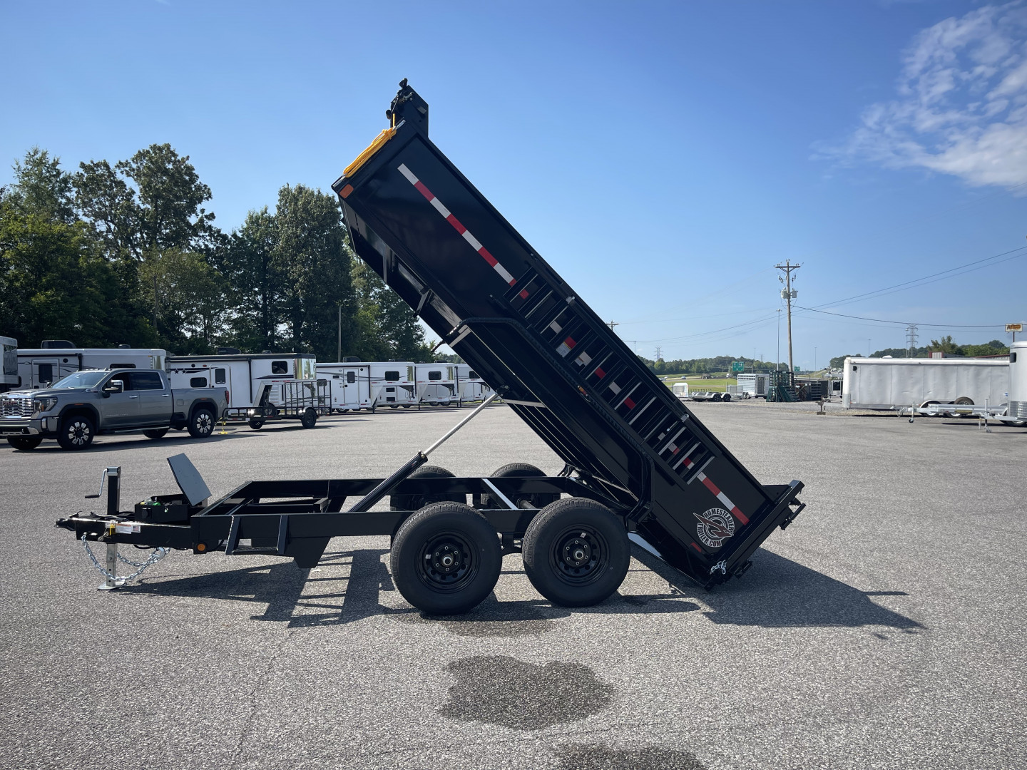 New 2026 Homesteader Trailer 712-MX- 9950# GVWR Dump Trailer