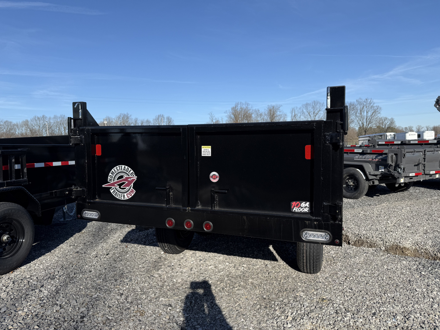 New 2026 Homesteader Trailer 612 MB Dump Trailer