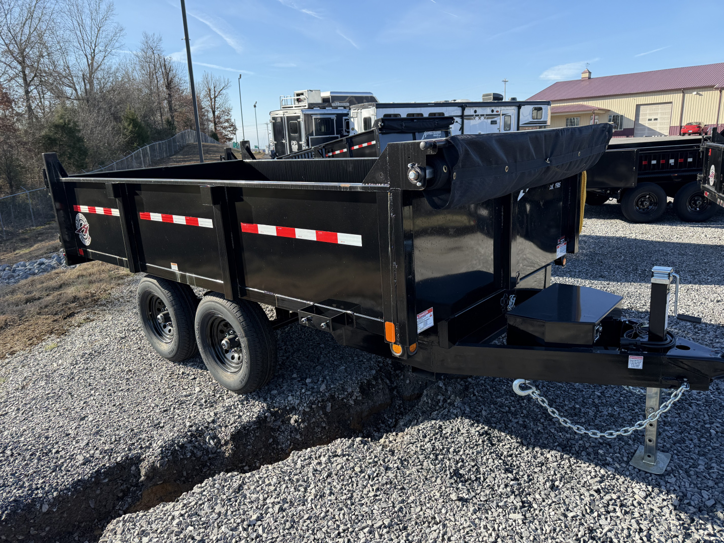 New 2026 Homesteader Trailer 612 MB Dump Trailer