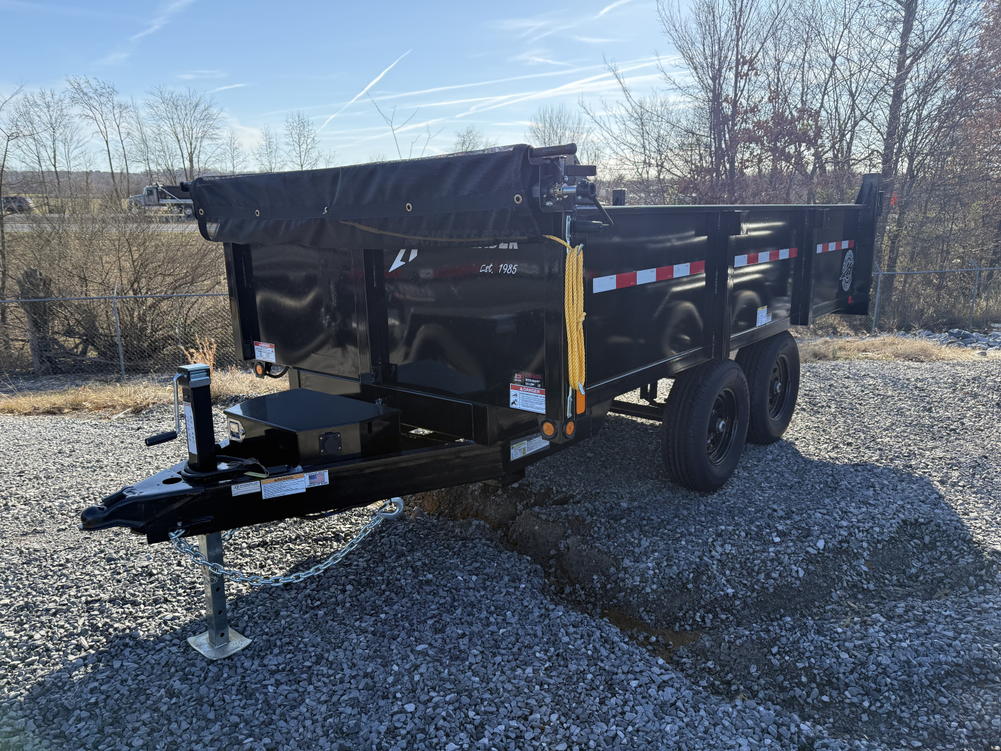 New 2026 Homesteader Trailer 612 MB Dump Trailer