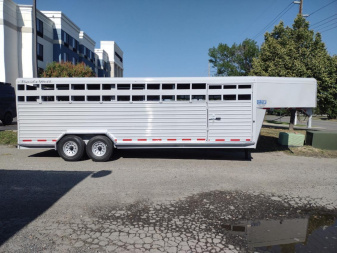 New 2026 Trails West Hotshot 24' Stock Trailer