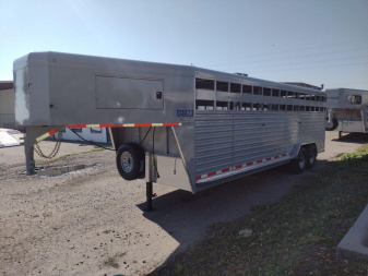 New 2026 Trails West Hotshot 24' Stock Trailer