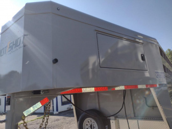 New 2026 Trails West Hotshot 24' Stock Trailer