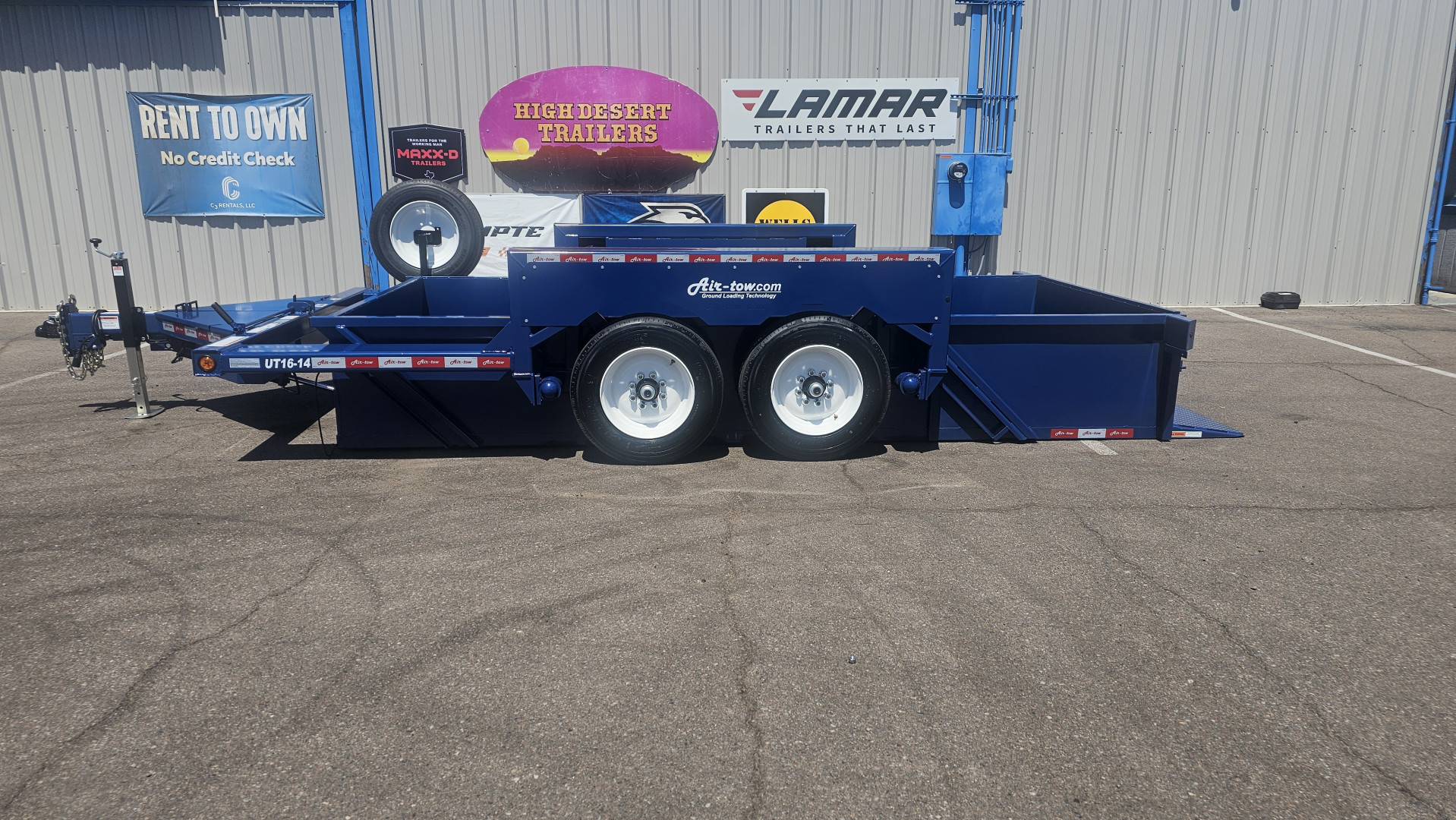 New 2025 Air Tow UT16-14 Drop-N-Load Specialty Trailer
