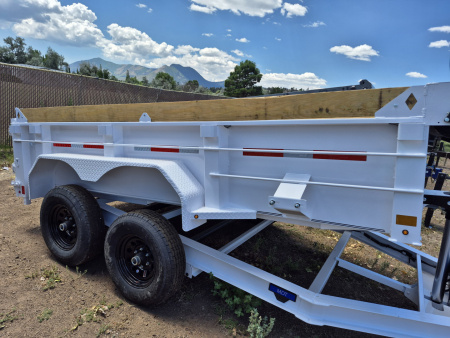 New 2025 Diamond C Tandem Axle Telescopic Dumper/9,890 GVWR/77"x12'