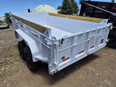 New 2025 Diamond C Tandem Axle Telescopic Dumper/9,890 GVWR/77"x12'