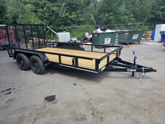 New 2025 Cam Superline 7X14 7K - TUBE TOP Utility Trailer