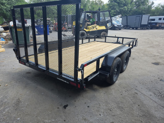 New 2025 Cam Superline 7X14 7K - TUBE TOP Utility Trailer