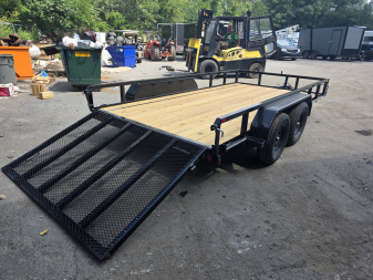 New 2025 Cam Superline 7X14 7K - TUBE TOP Utility Trailer