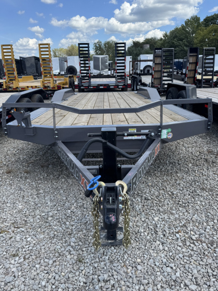 New 2026 RAWMAXX EQUIPMENT ECX20SP10K 83X20 TA CARHAULER (GVW:10000) SHADOW GRAY